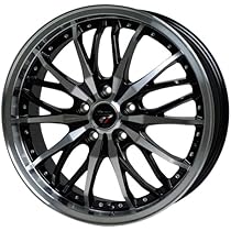 Amazon | ホイール4本セット HOT STUFF Precious HM-3 (BK/P) 17
